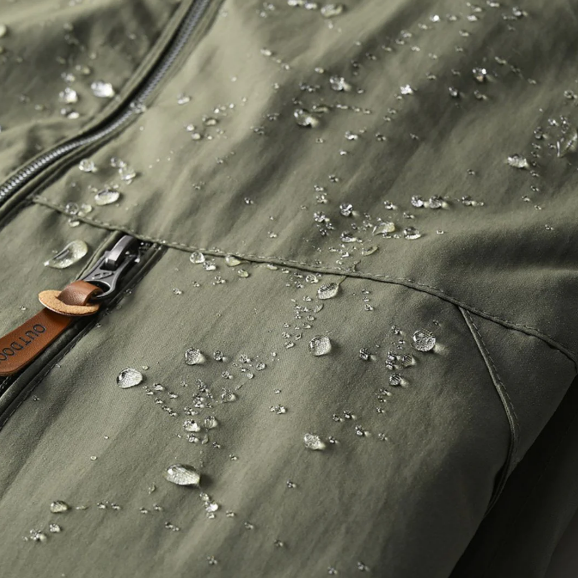 Ethan Men's Jacket – Waterproof Outdoor Jacket with Adjustable Hood & Multi-Pockets