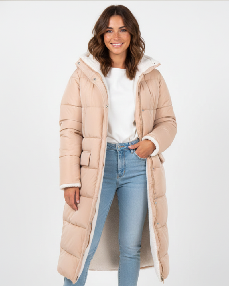 Kryzza Casaco Reversível Mulher – Fecho Prático, Corte Regular e Estilo Versátil