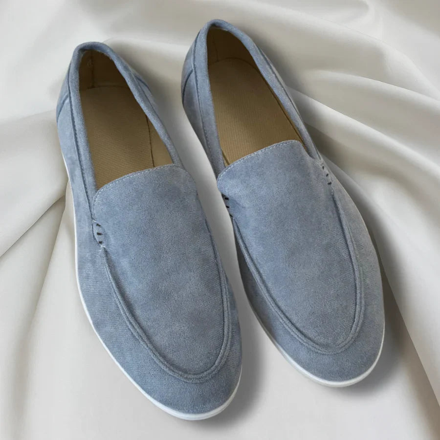 Liam Mocassins Herre – Elegante loafers i ruskind med holdbar komfort og alsidig stil