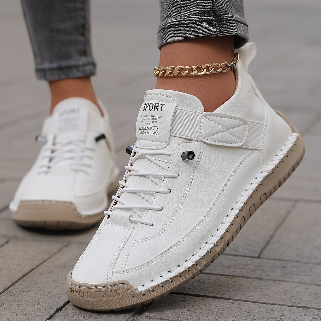 Evie Baskets Femme Confortables – Chaussures Respirantes Légères à Soutien