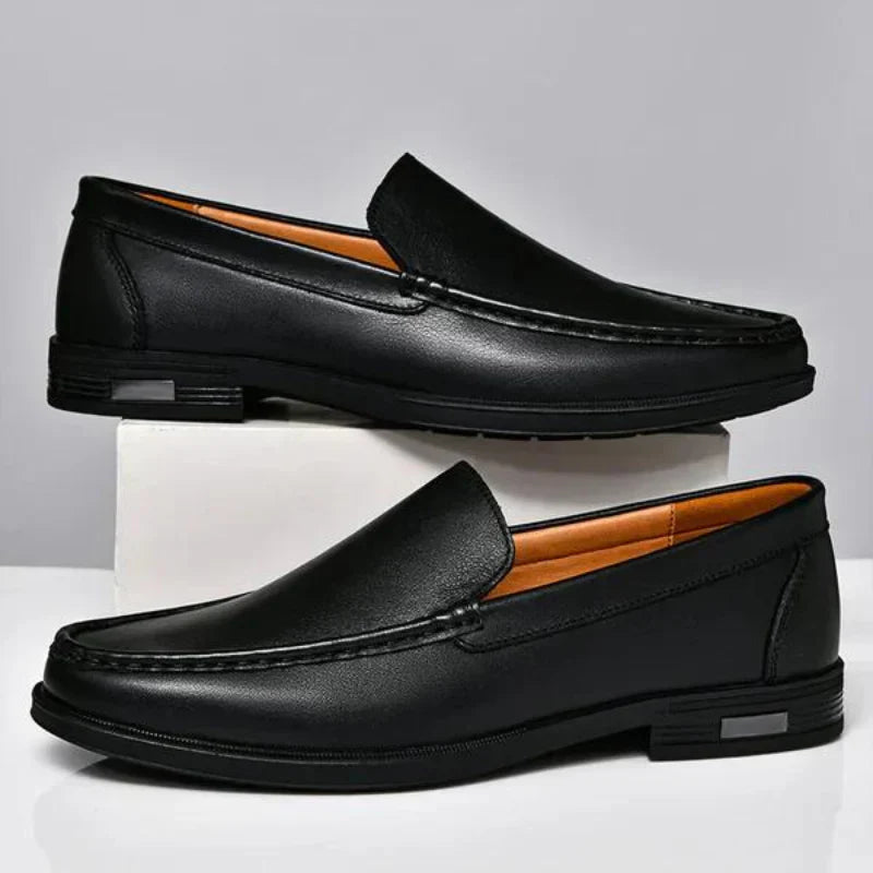Marcelo Mocassins Heren van Leer – Elegant & Comfortabel voor Kantoor en Casual-Chique Stijl