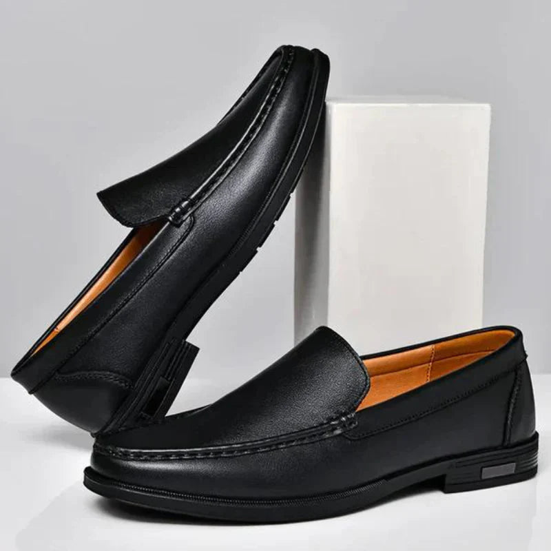 Marcelo Mocassins Heren van Leer – Elegant & Comfortabel voor Kantoor en Casual-Chique Stijl