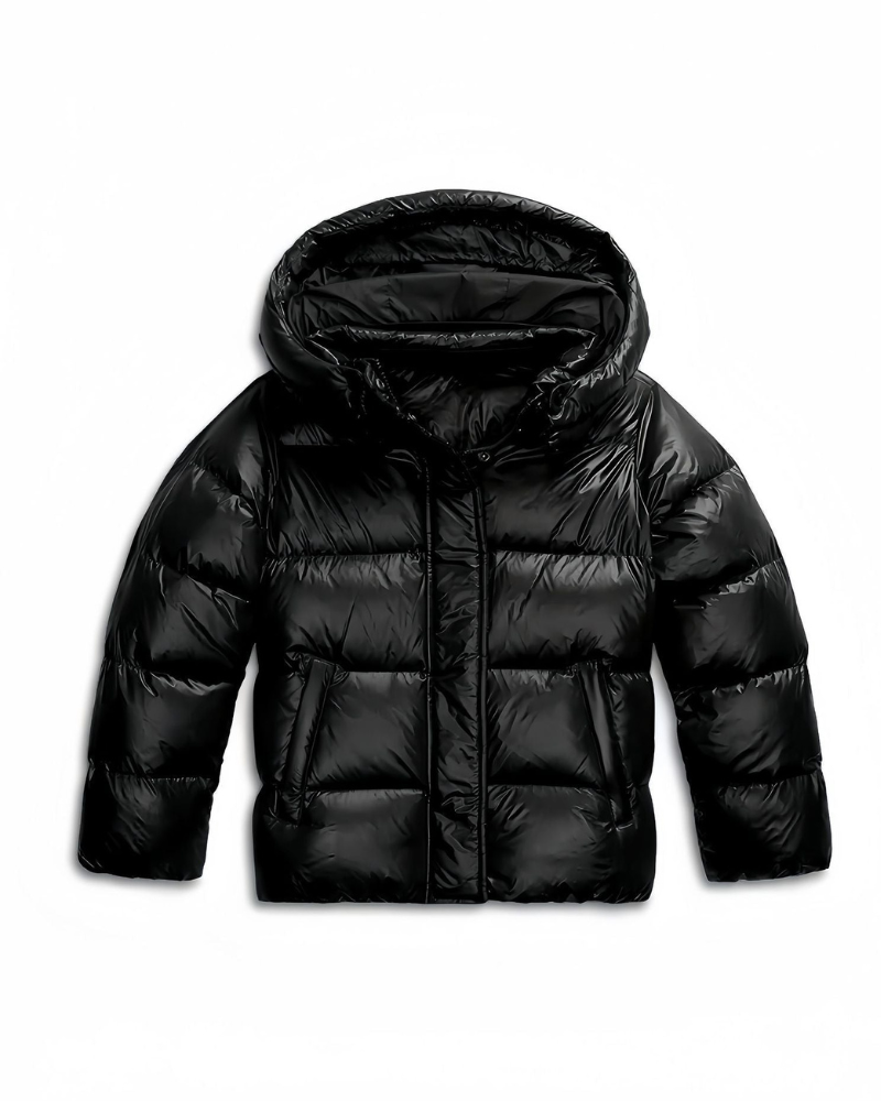 Natalie Anorak para Mujer con Capucha – Corte Holgado, Diseño Abombado y Calor Invernal