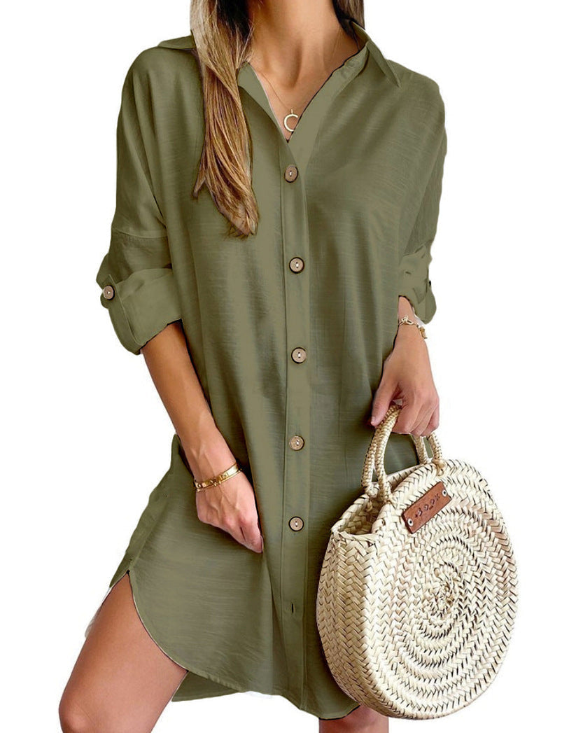 Nova Jurk Dames – Lichte Zomerjurk met Casual Elegant en Losse Pasvorm