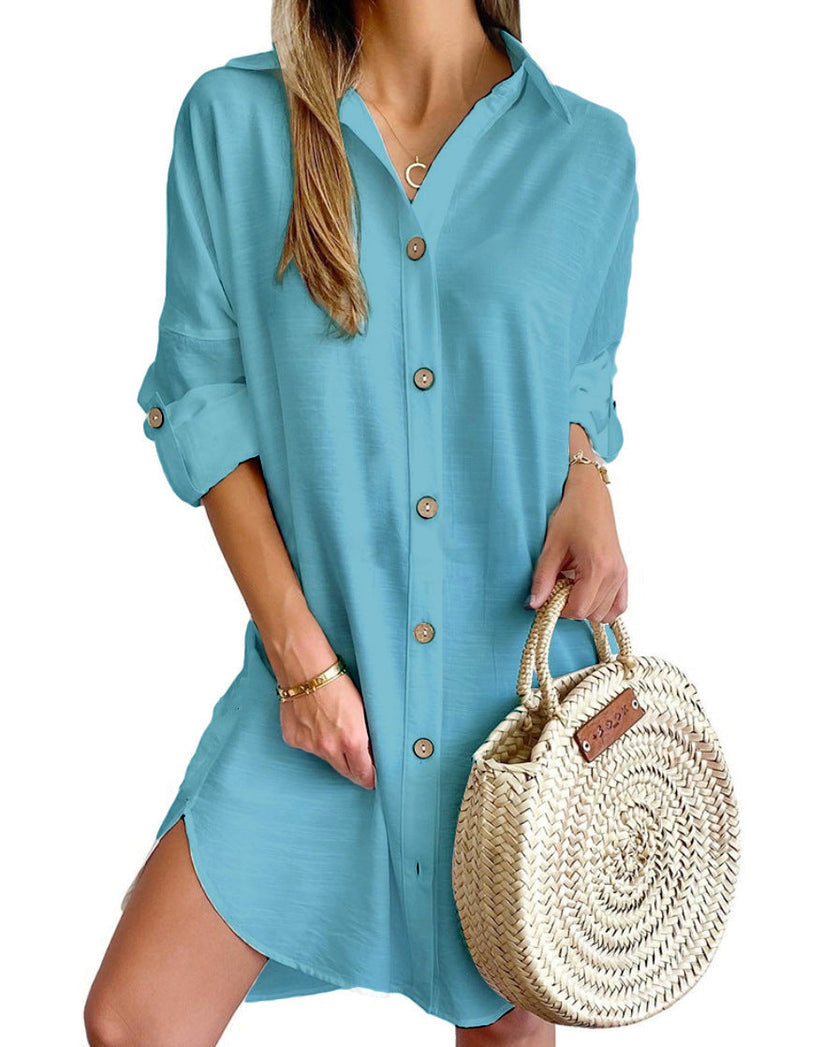 Nova Jurk Dames – Lichte Zomerjurk met Casual Elegant en Losse Pasvorm