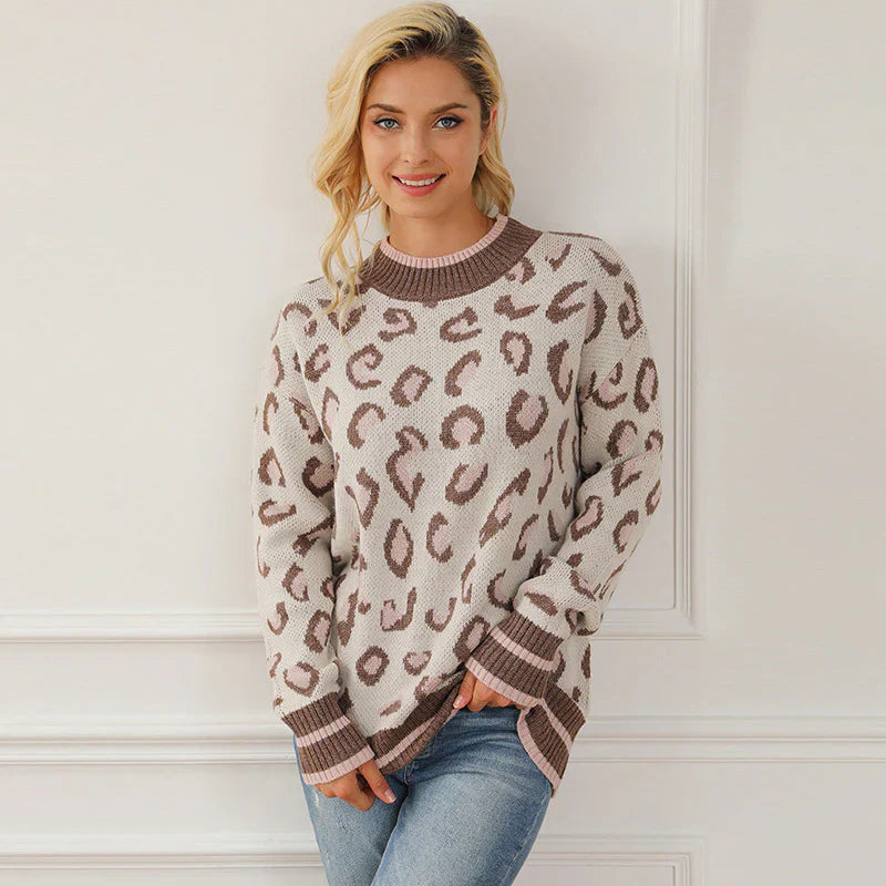 Zaylee Dames Top – Casual Veelzijdige & Comfortabele Gebreide Trui met Lange Mouwen