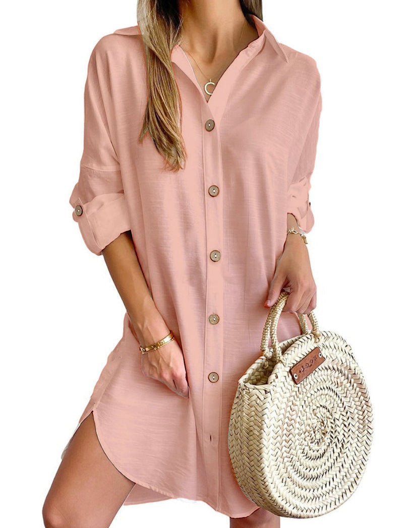 Nova Jurk Dames – Lichte Zomerjurk met Casual Elegant en Losse Pasvorm