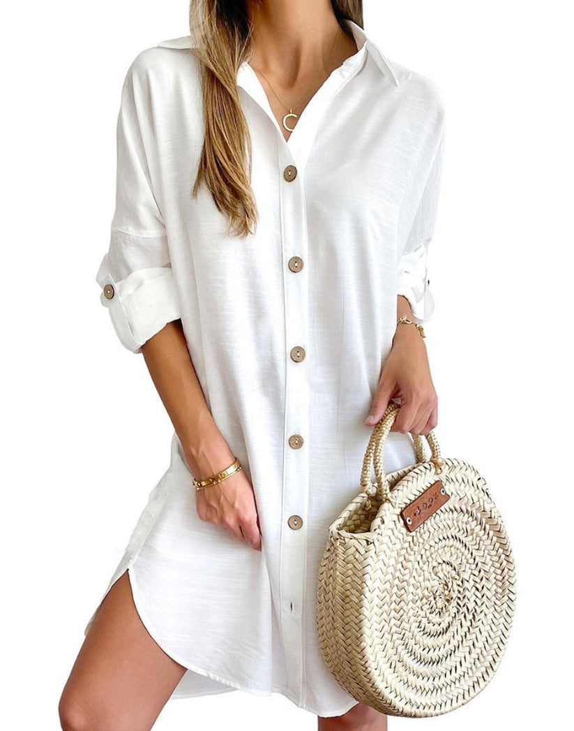 Nova Jurk Dames – Lichte Zomerjurk met Casual Elegant en Losse Pasvorm