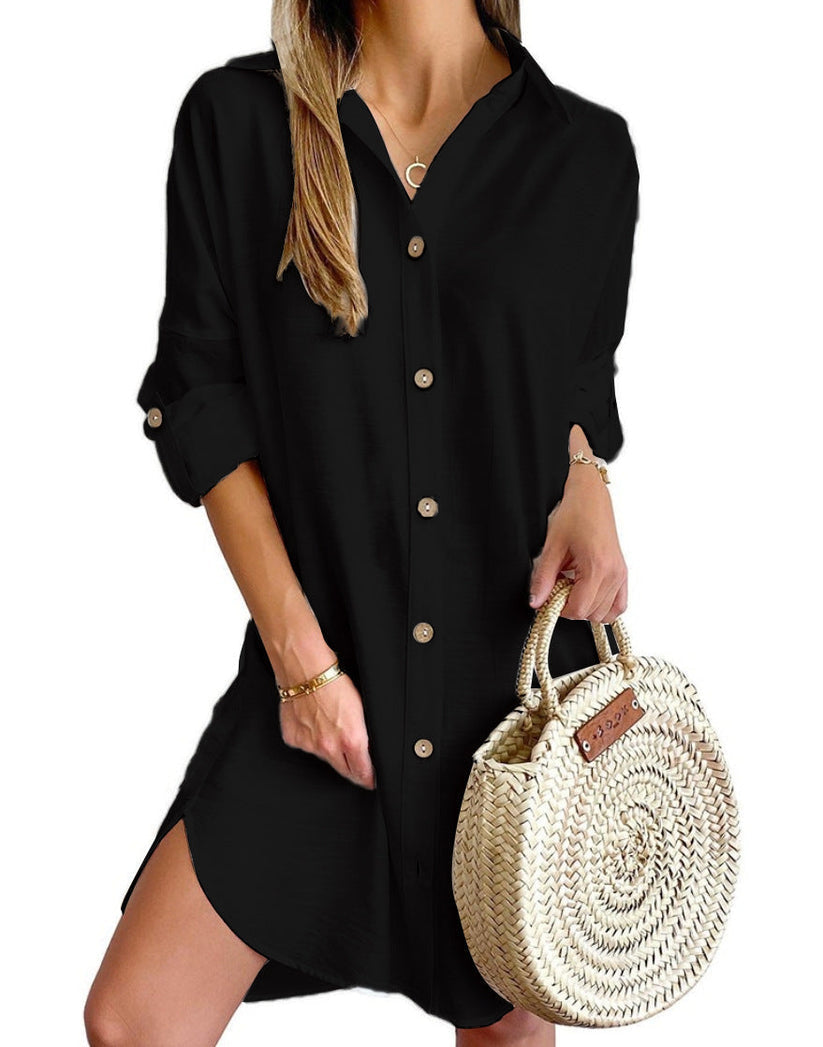Nova Jurk Dames – Lichte Zomerjurk met Casual Elegant en Losse Pasvorm
