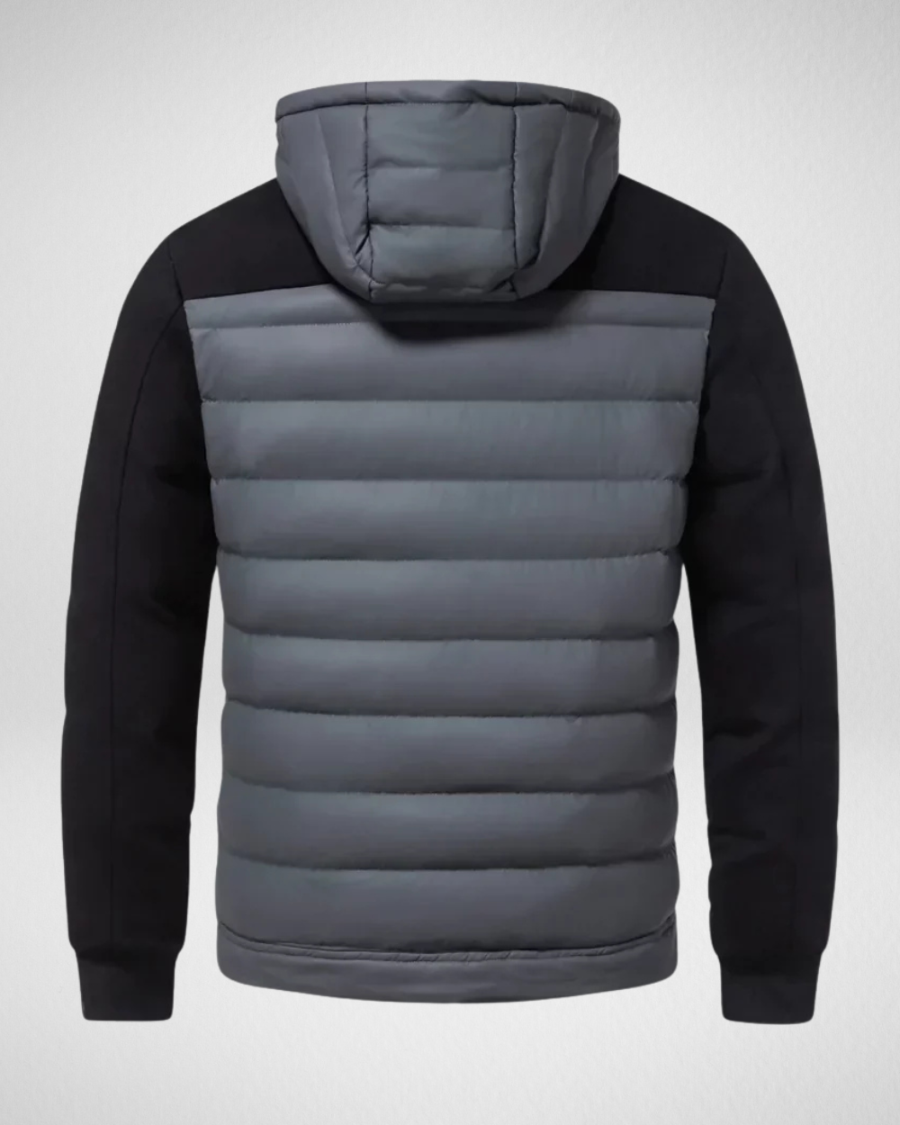 Kurtka pikowana męska Benjamin – lekki pikowany płaszcz na jesień i zimę z zamkiem i kieszeniami