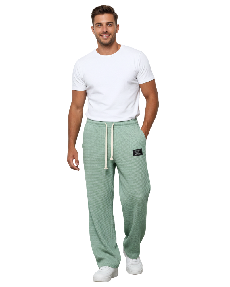 Quinton Men's Trousers Loose Fit – Adjustable Waist, Breathable Fabric & Modern Style