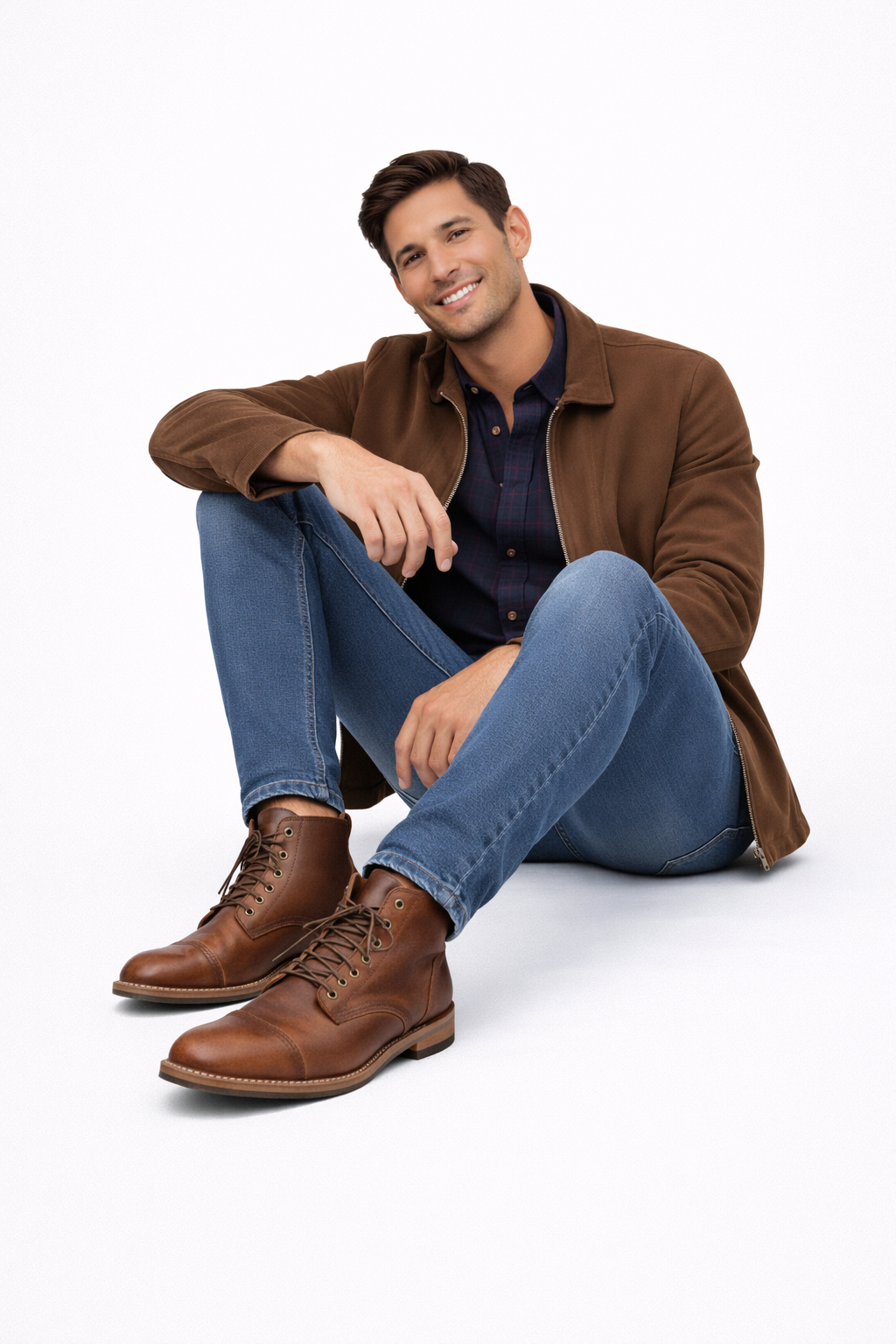 Botas para Hombre Rolf Heritage en Similicuir – Cordones, Suela de Caucho y Estilo Elegante