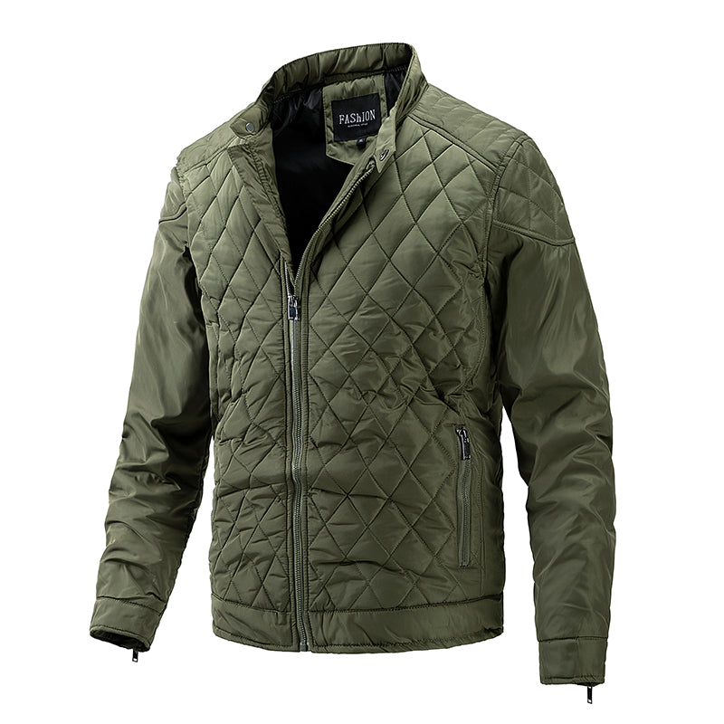 Emman Quilted Jacket Navy Blue – Light and Elegant for Men