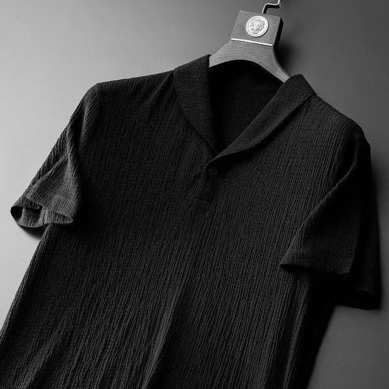 Ryan Ensemble Léto Muž – Prémiový Prodyšný Len & Lehký Styl pro Horké Dny