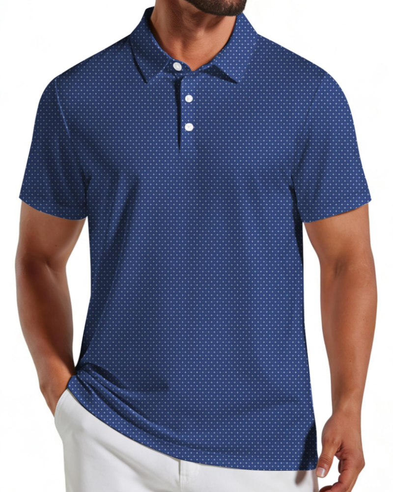 Nicolas Polo Herren – Polo Golf Schnell trocknend, Stretch & Atmungsaktiv UPF30+