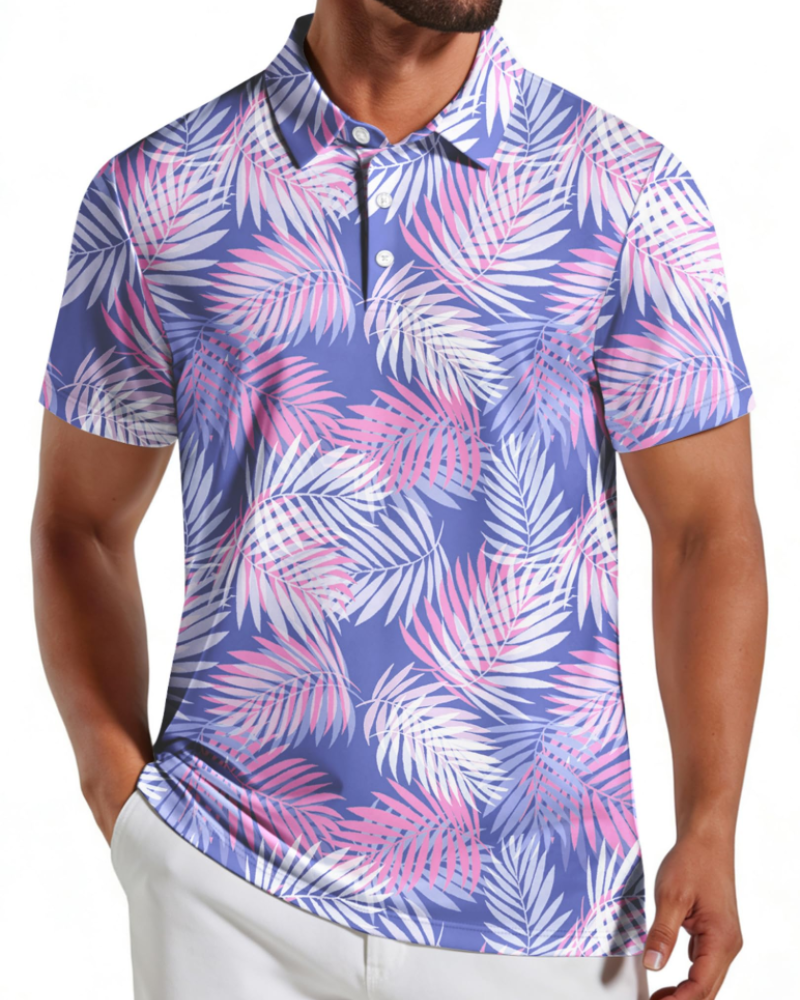 Nicolas Polo Herren – Polo Golf Schnell trocknend, Stretch & Atmungsaktiv UPF30+