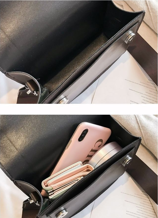 Borsa a mano da donna Coco – Elegante borsa a tracolla in similpelle dal design compatto e chic