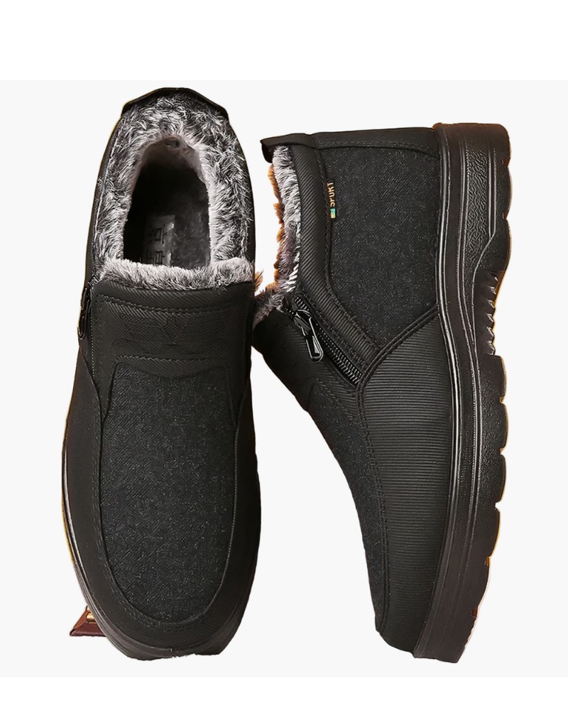 Calder Férfi Kényelmi Csizmák – Meleg Bélés, Csúszásgátló Talp és Téli Stílus