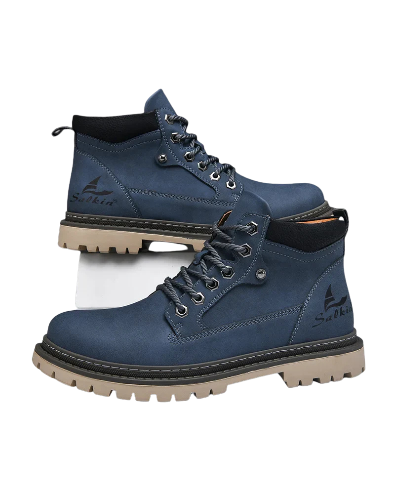 Ernie Botas de Pele Homem – Botins Elegantes e Confortáveis com Sola Duradoura