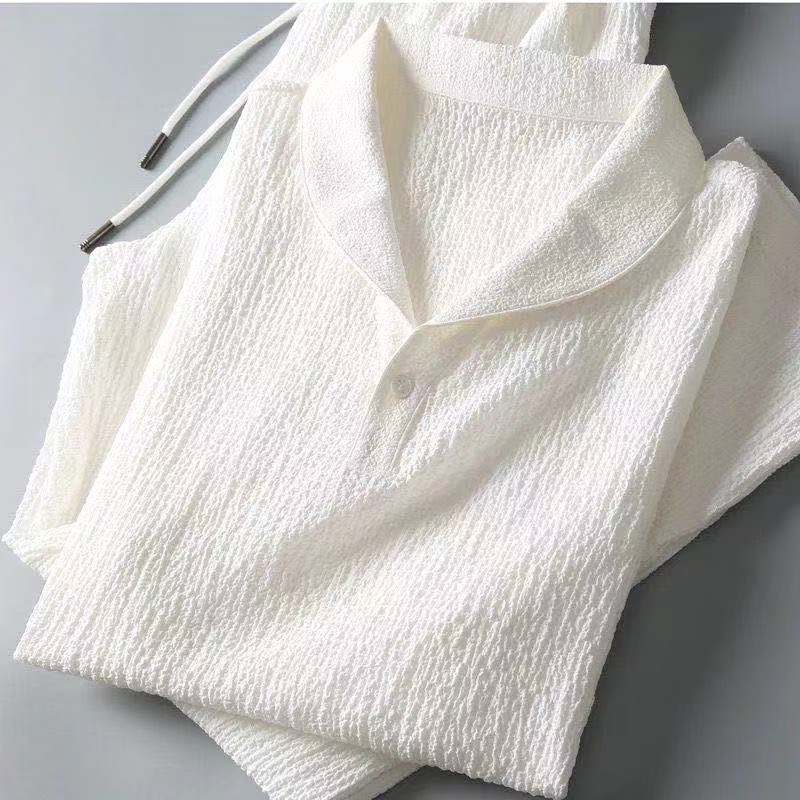 Ryan Ensemble Léto Muž – Prémiový Prodyšný Len & Lehký Styl pro Horké Dny