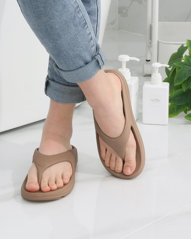 Sora Tongs Femme – Sandales Confort “Cloud” avec Soutien de Voûte & Amorti EVA