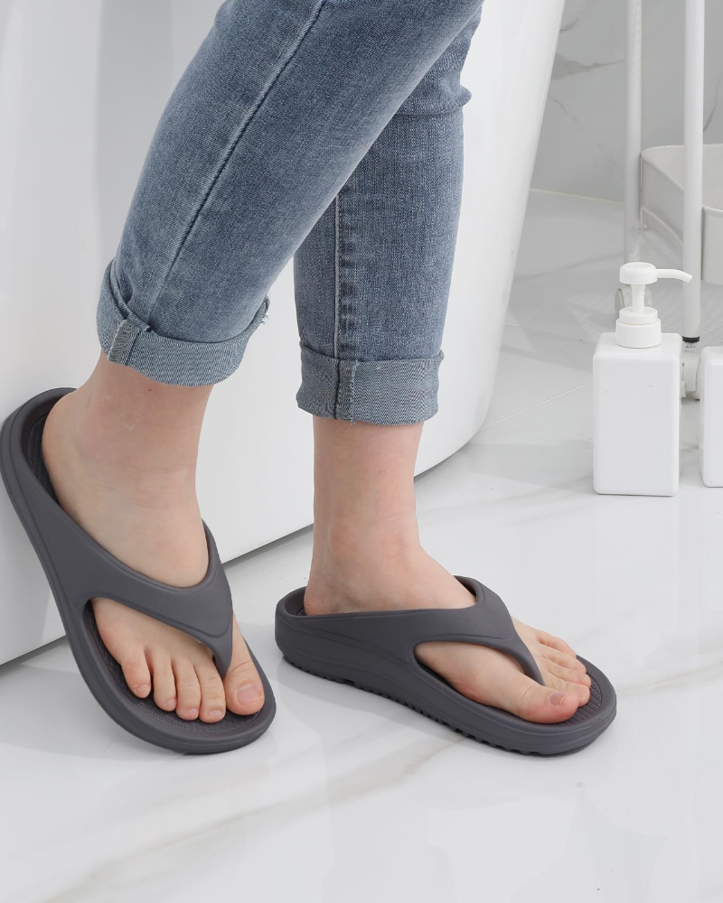 Sora Tongs Femme – Sandales Confort “Cloud” avec Soutien de Voûte & Amorti EVA