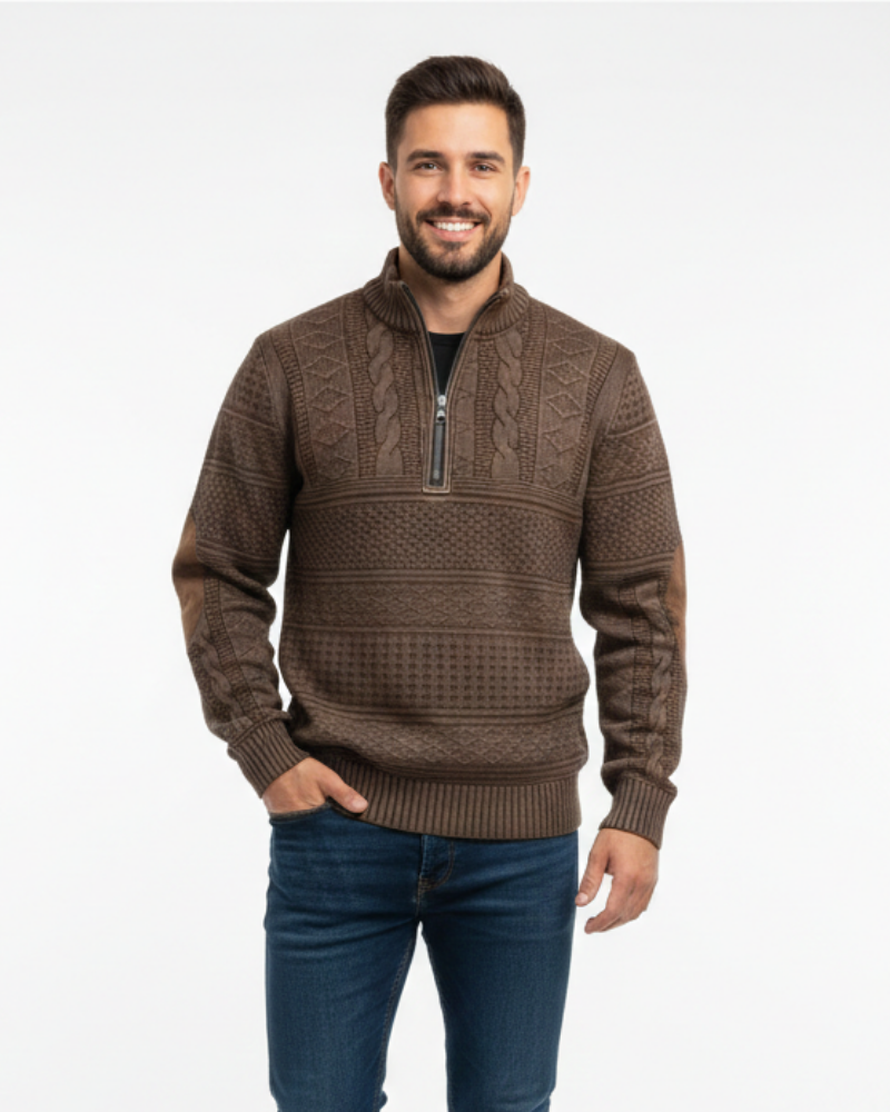 Quennell Polo Homme Automnal – Coton Premium, Coupe Moderne & Élégance Intemporelle