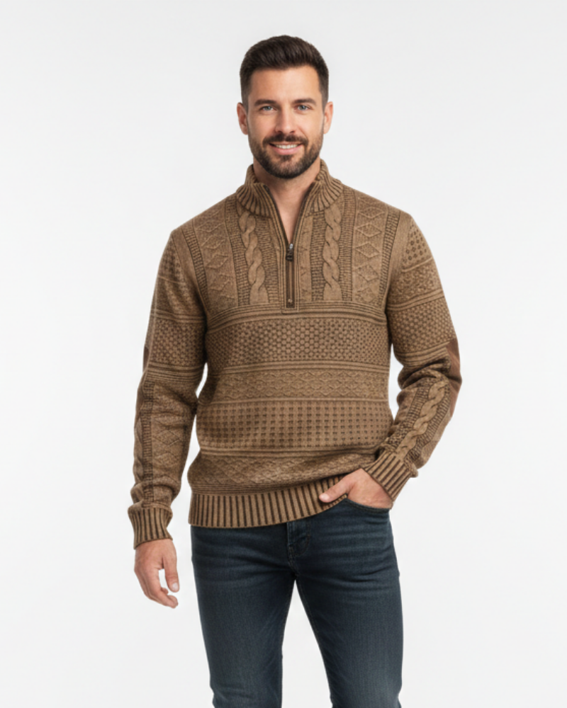 Quennell Polo Homme Automnal – Coton Premium, Coupe Moderne & Élégance Intemporelle