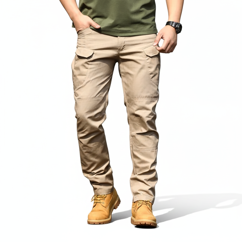 Troy Pánské taktické kalhoty – Nepromokavé pracovní kalhoty s nákladními kapsami a zesílenými koleny