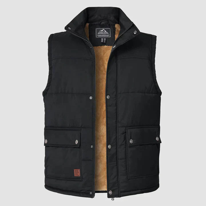 Mark Heren Gilet – Mouwloze Bodywarmer met Handige Zakjes & Dagelijks Comfort