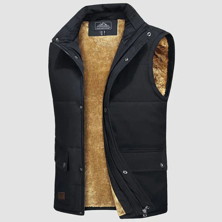 Mark Heren Gilet – Mouwloze Bodywarmer met Handige Zakjes & Dagelijks Comfort