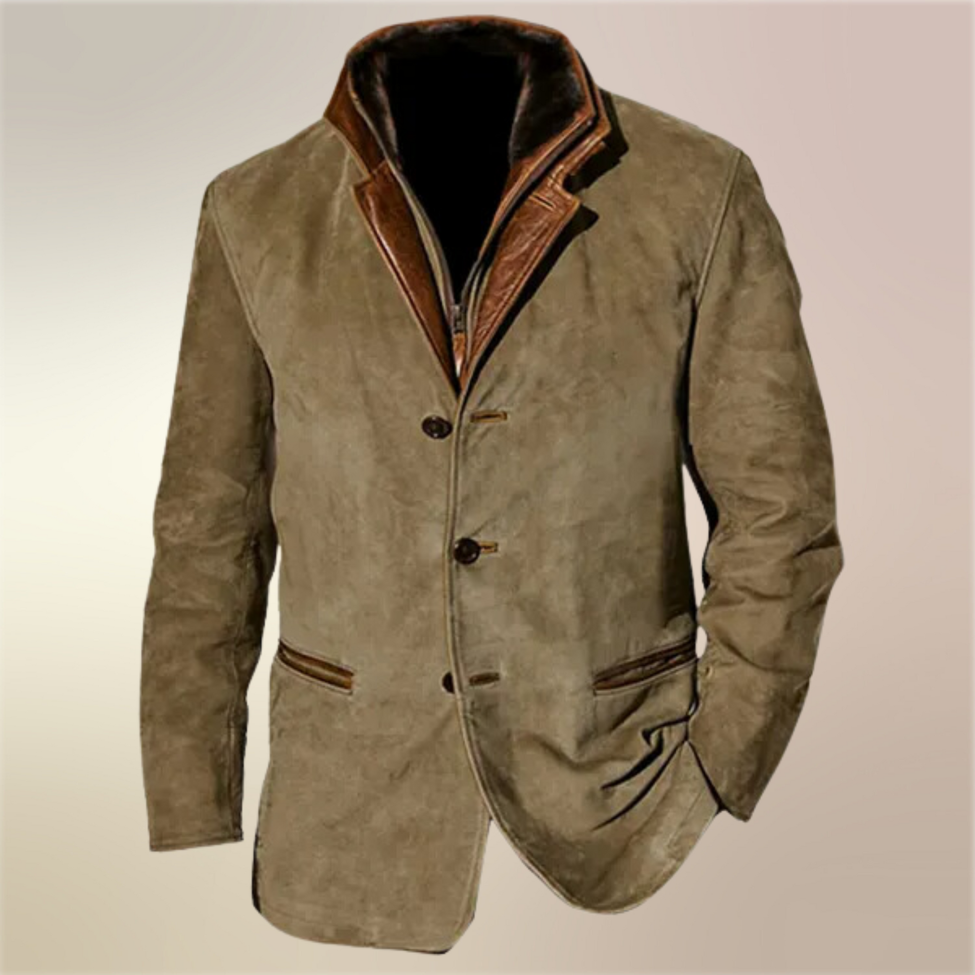 Giacca vintage da uomo Aaron: giacca classica ed elegante, stile retrò e comfort moderno