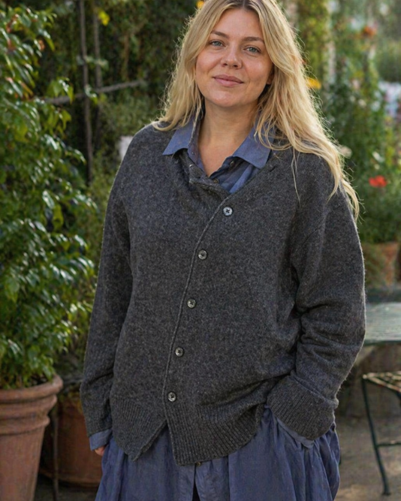 Lucilla damepullover Curvy store størrelser – premium kashmirpullover blød, varm og elegant strik