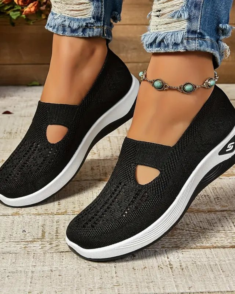 Lucresia Baskets Slip-On Femme – Dámske topánky s platformovou podrážkou, priedušné a pohodlné