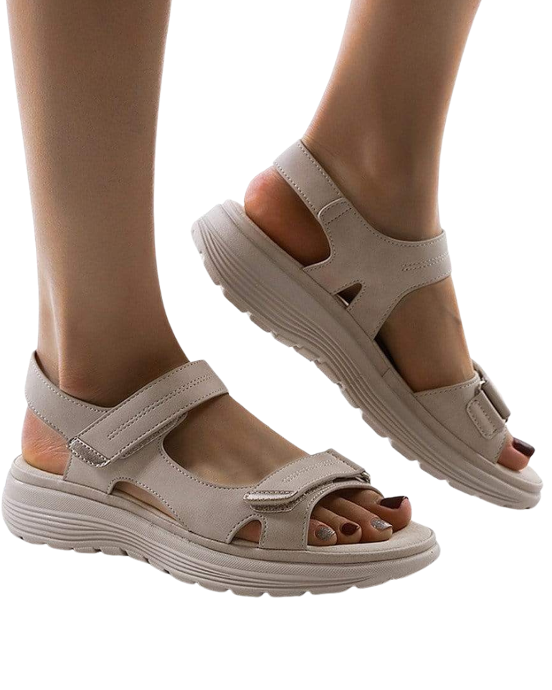 Nally Sandales Femme – Support Voûte Plantaire & Confort Amorti