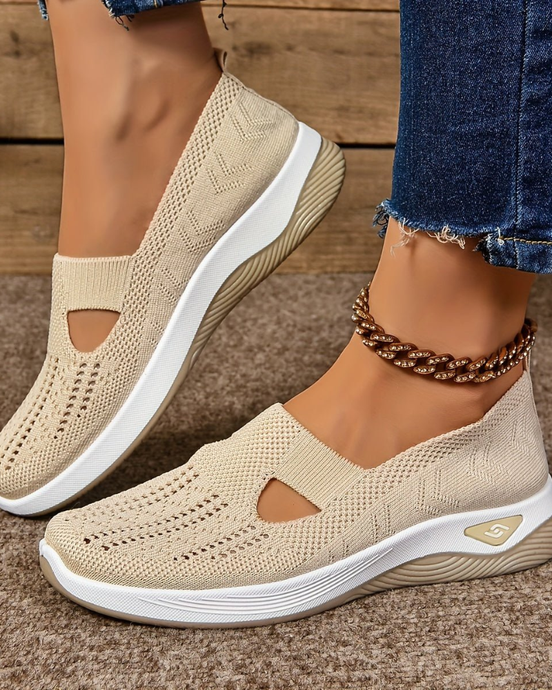 Lucresia Baskets Slip-On Femme – Dámske topánky s platformovou podrážkou, priedušné a pohodlné