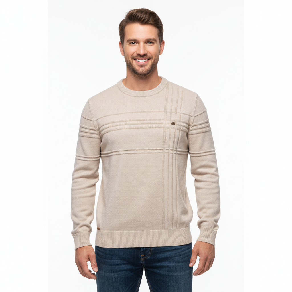 Ymo Herre Trøje Klassisk – Regular Pasform, Premium Komfort & Alsidig Stil