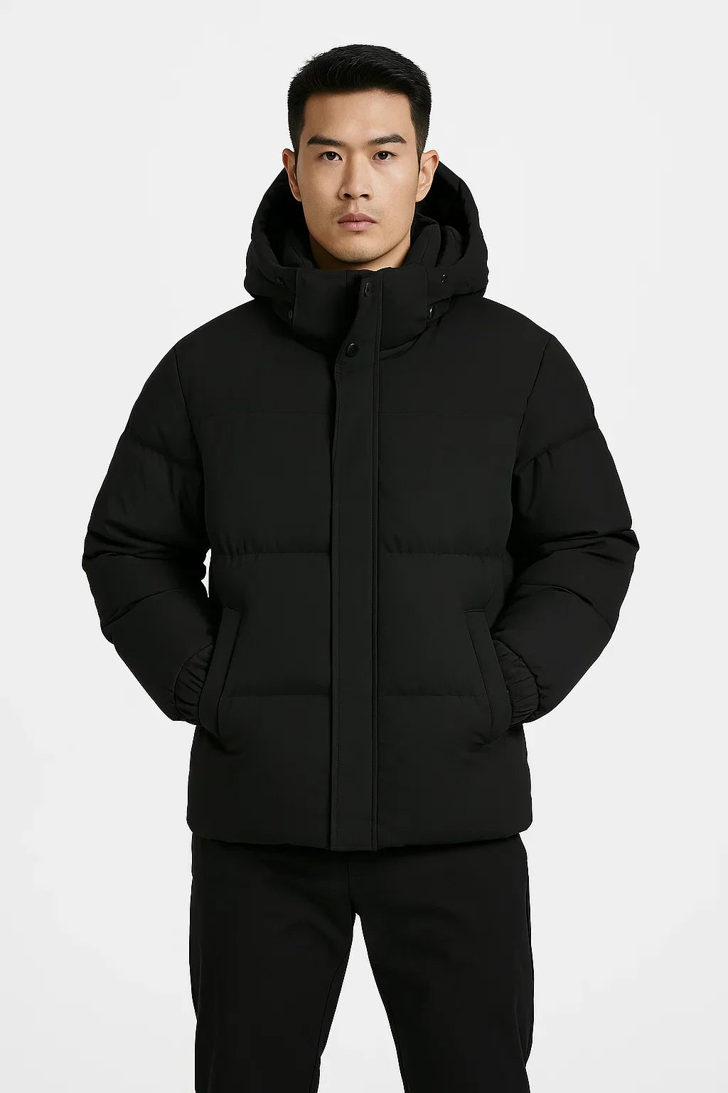 Zian férfi steppelt dzseki – könnyű modell cipzáras záródással és oldalzsebekkel