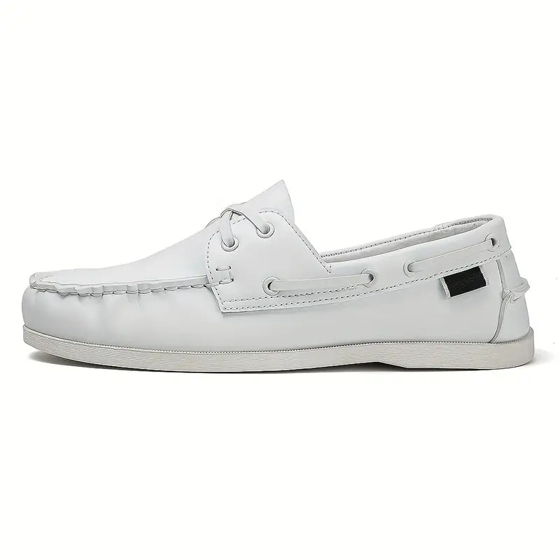 Lucas Chaussures Bateau Herre – Komfortable & elegante retro mokkasiner i læder