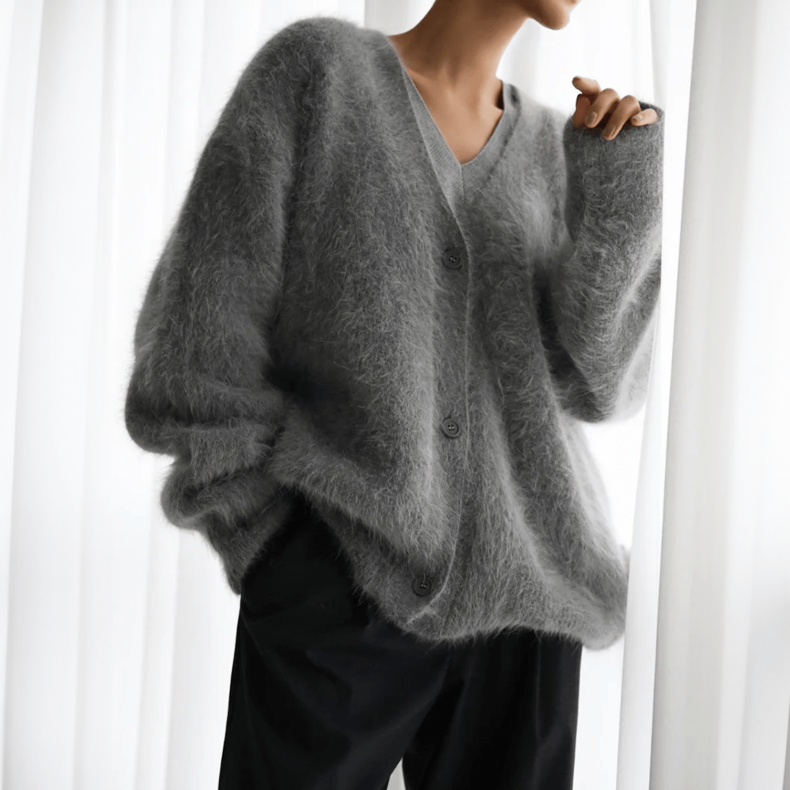 Luella Women's Cardigan – Chic Long Sleeves, Elegant & Comfortable for Everyday Wear