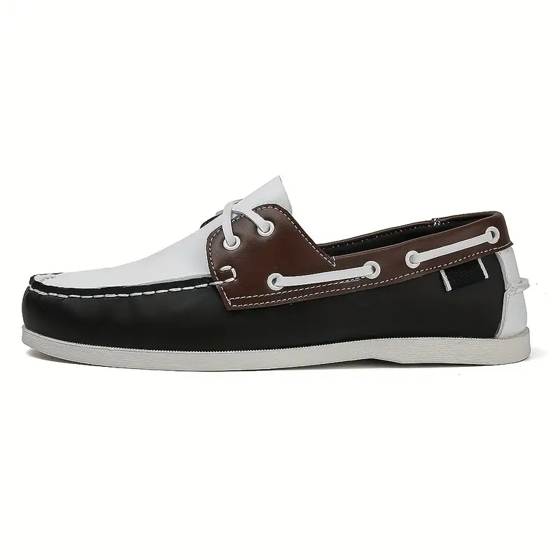 Lucas Chaussures Bateau Herre – Komfortable & elegante retro mokkasiner i læder