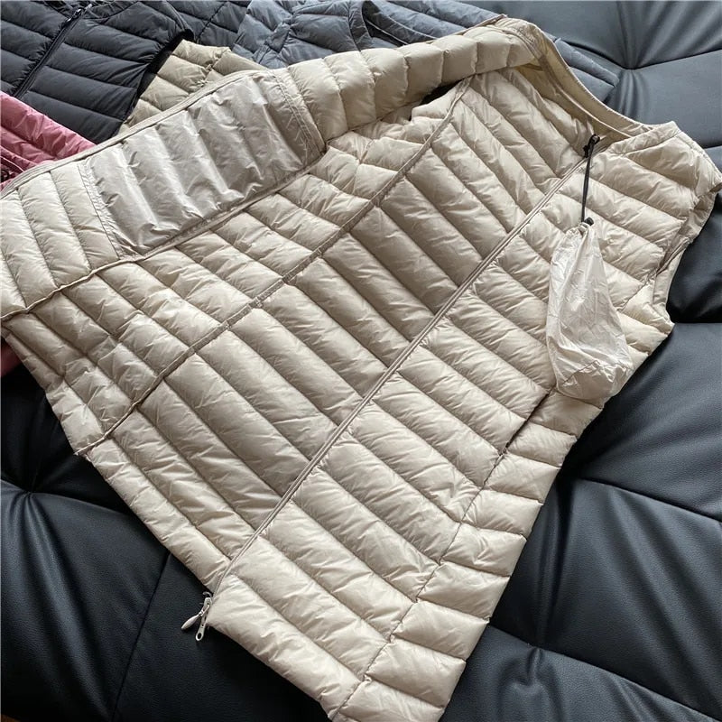 Premier Veste Femme – Ultraleichte ärmellose Daunenjacke & ideal für den Frühling