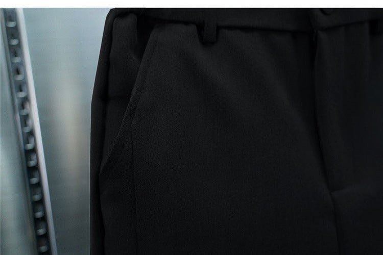 Leo Calças Homem Elásticas – Calças justas modernas com cintura elástica e estilo casual elegante