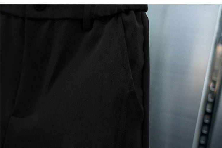 Leo Calças Homem Elásticas – Calças justas modernas com cintura elástica e estilo casual elegante