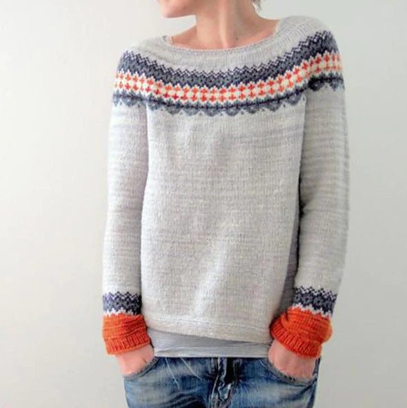Sweter damski Charleigh Knit – miękki i ciepły sweter o stylowym i uniwersalnym wzornictwie