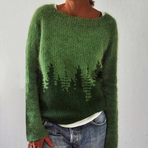 Sweter damski Charleigh Knit – miękki i ciepły sweter o stylowym i uniwersalnym wzornictwie