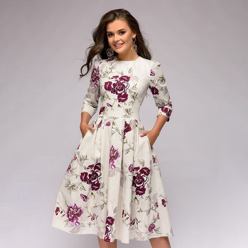 Maia Robe de Soirée Femme – Élégante Robe Satinée avec Coupe Flatteuse pour Occasions Festives