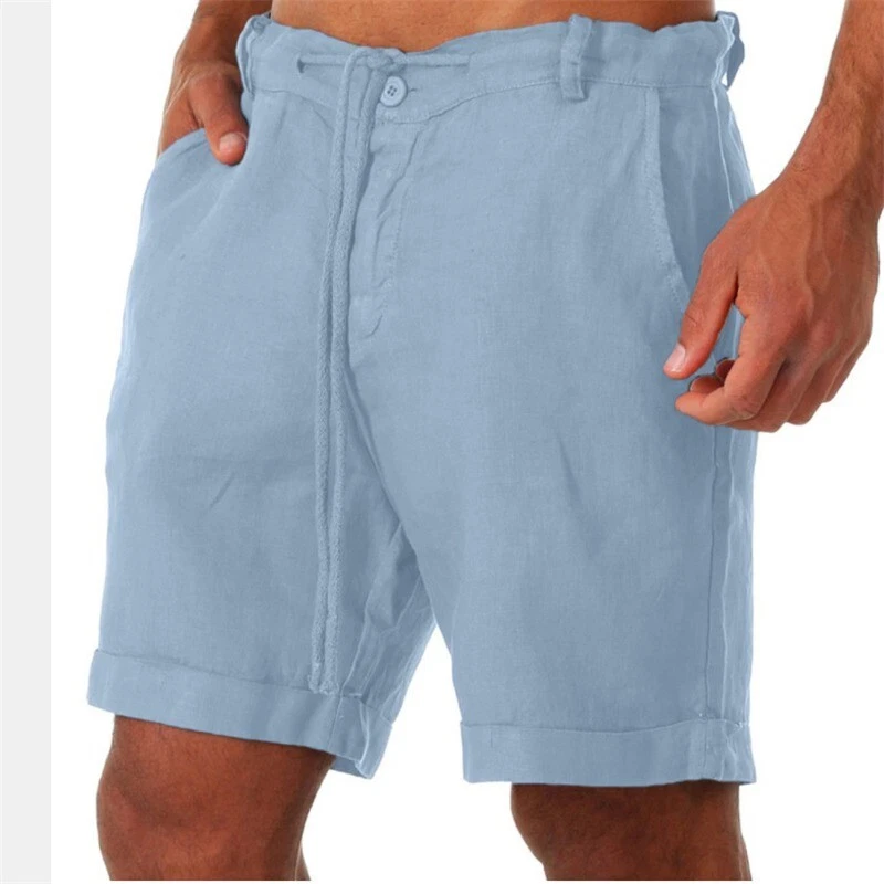 Iven Short Homme – Ľahké neformálne 3/4 nohavice na leto, pláž a mesto