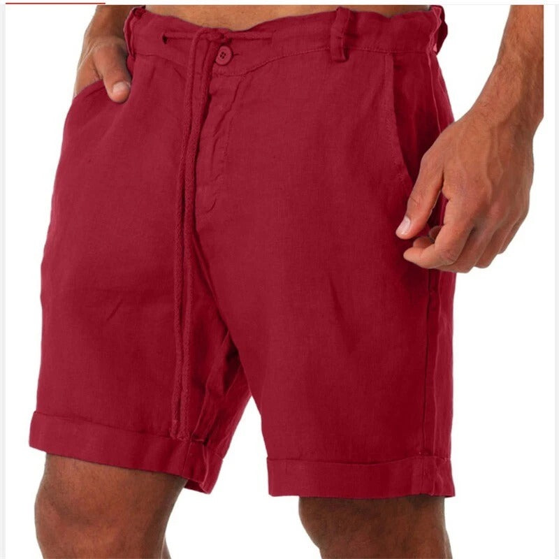 Iven Short Homme – Ľahké neformálne 3/4 nohavice na leto, pláž a mesto