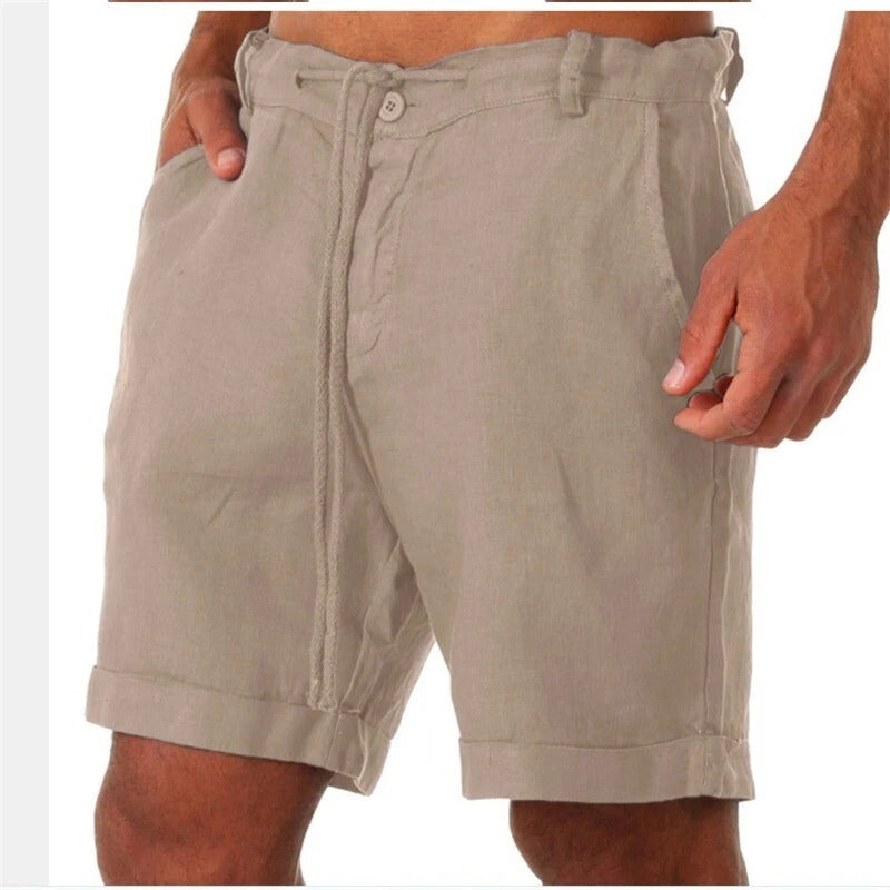 Iven Short Homme – Ľahké neformálne 3/4 nohavice na leto, pláž a mesto